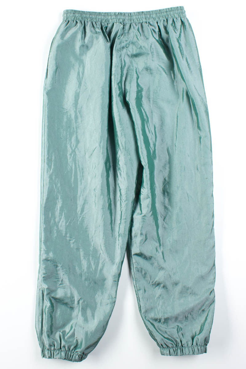 Mint Nylon Track Pants