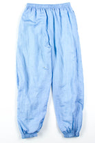 Light Blue Nylon Track Pants