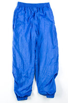 Azure Blue Nylon Track Pants