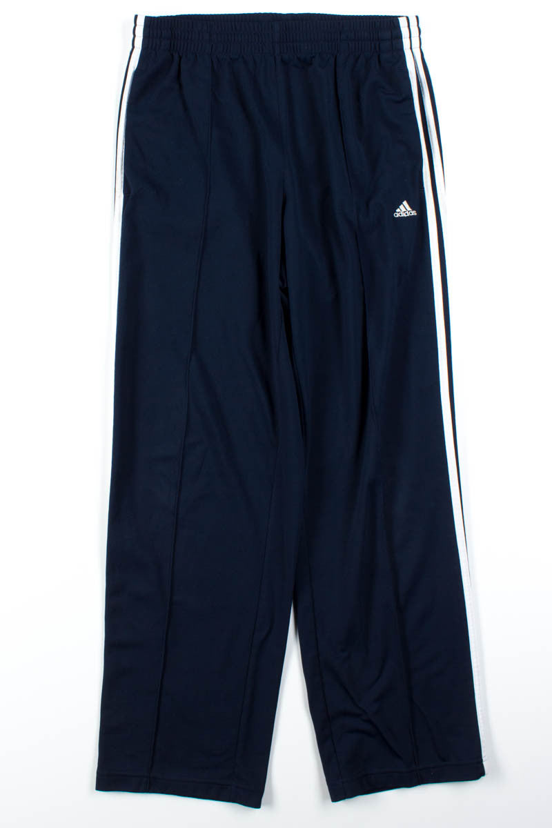 Navy 3 Stripe Adidas Joggers