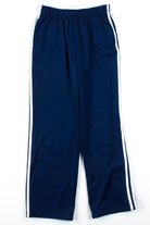 Navy & White Adidas Joggers