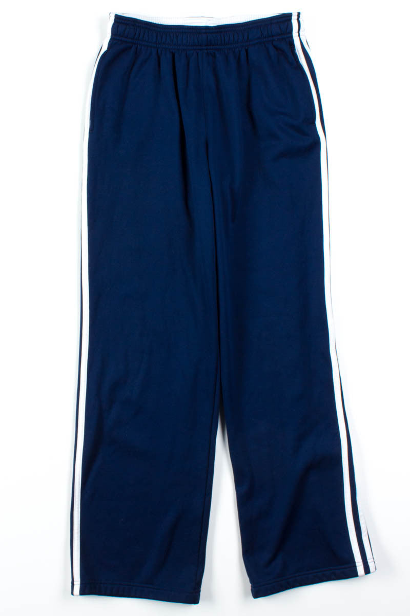 Navy & White Adidas Joggers