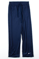 Navy Nike Mesh Track Pants