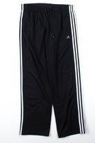 Black Adidas 3 Stripe Joggers