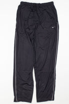Black Pin Stripe Nike Joggers