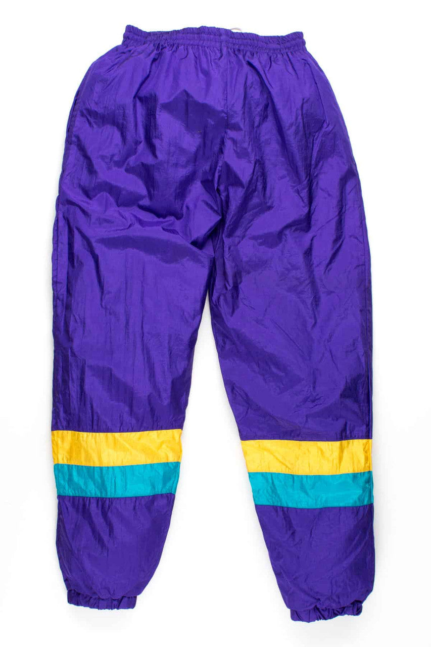 Gem Tones Colorblock Windbreaker Track Pant
