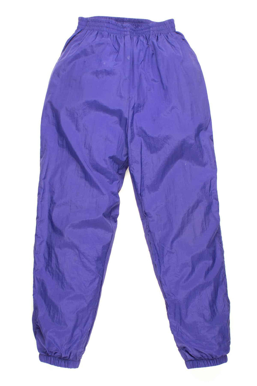 Purple Classic Windbreaker Track Pants