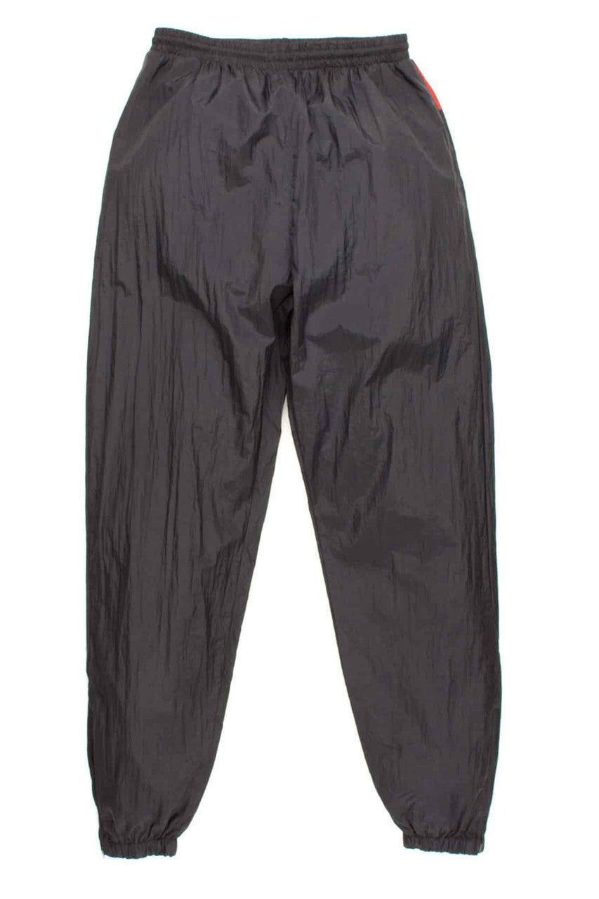 Red Contrast Windbreaker Joggers