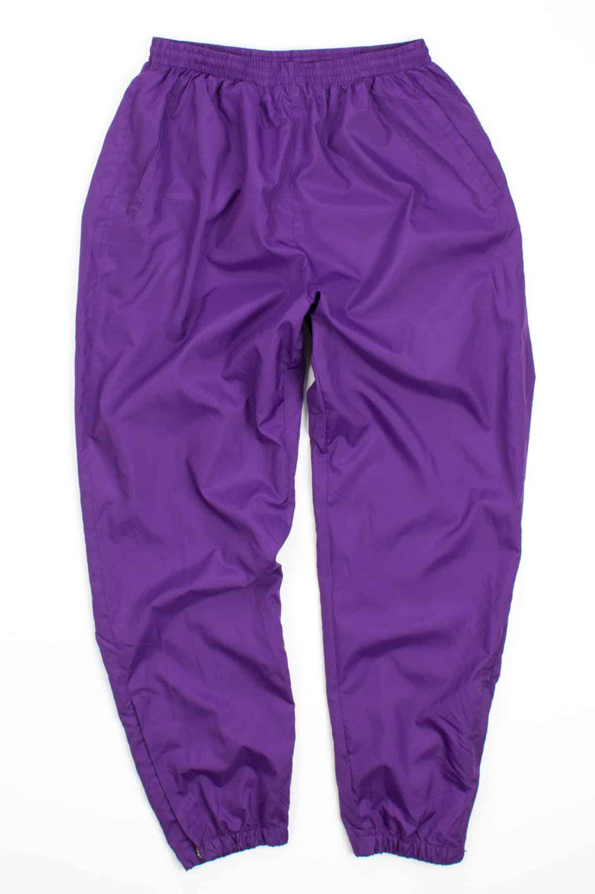Eggplant Vintage Track Pants 1