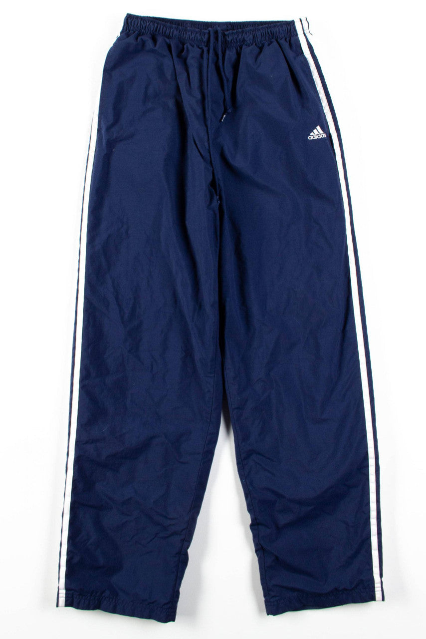 Navy Adidas 3 Stripe Track Pants