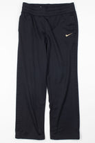 Black with Gold Swoosh Nike Training Pants