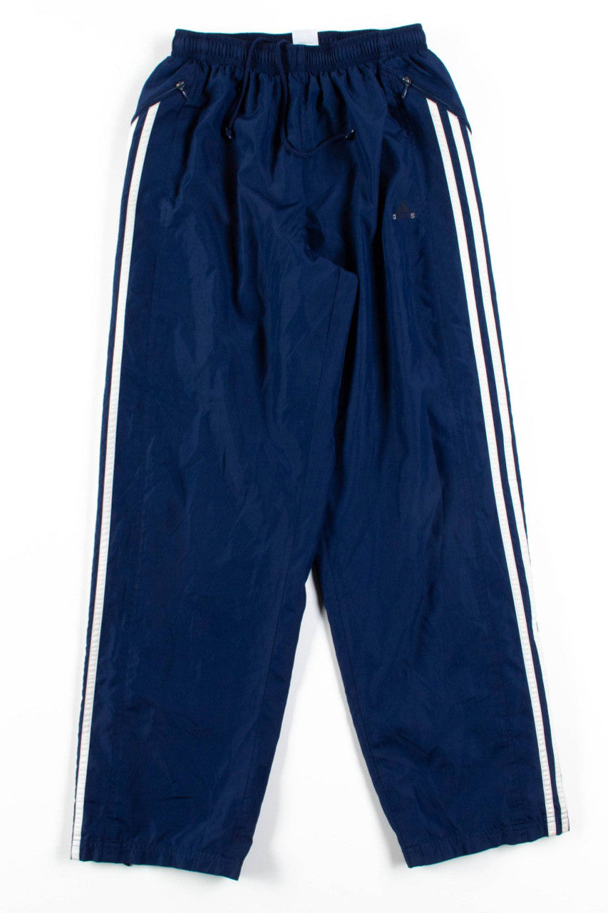 Navy 3 Stripe Adidas Track Pants (sz. XL 18-20)