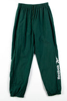 Green Reebok Track Pants (sz. M)