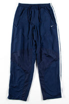 Navy Nike Striped Track Pants (sz. L)