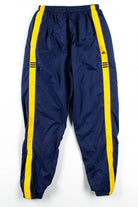 Navy & Yellow Adidas Track Pants (sz. L)