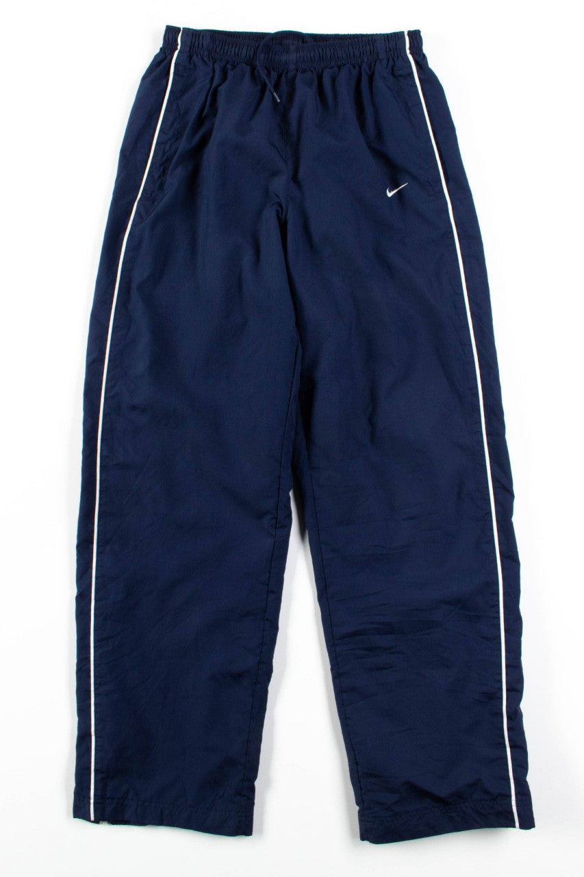 Navy Striped Nike Track Pants (sz. S) 1