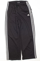 Black & White Adidas Track Pants