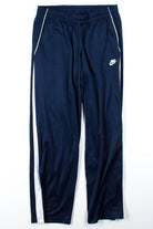 Navy Nike Striped Track Pants