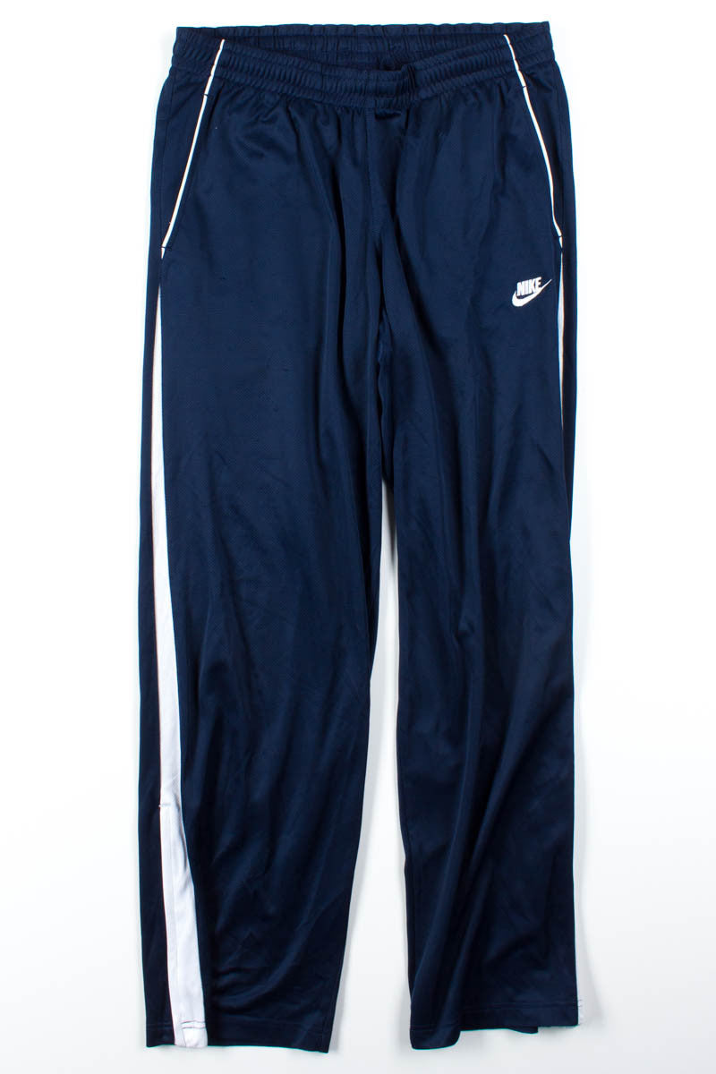 Navy Nike Striped Track Pants