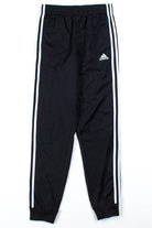 Black Adidas Three Stripe Joggers