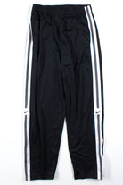 Black & White Striped Nike Track Pants