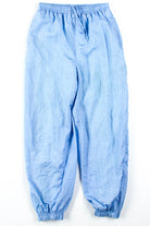 Light Blue Nylon Track Pants