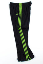Black & Green Adidas Track Pants