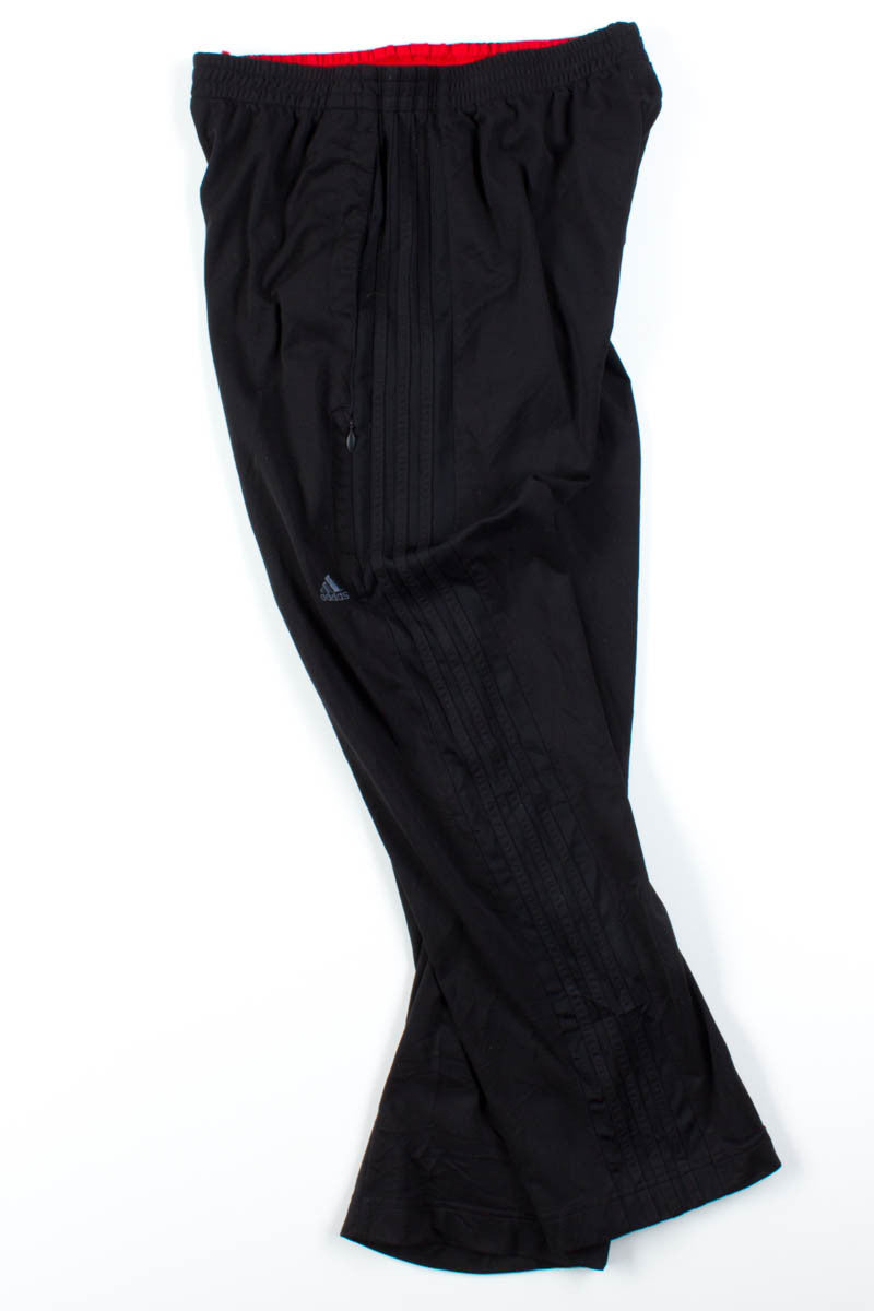 All Black Adidas Track Pants
