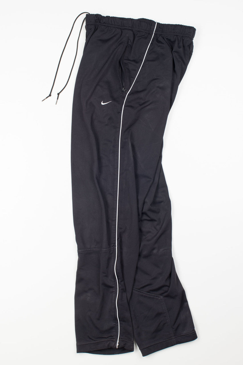 Black Pin Stripe Nike Joggers