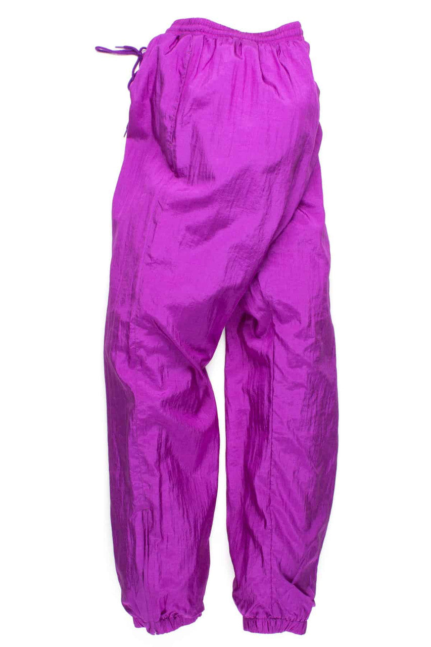 Fuschia Lightweight Windbreaker Joggers