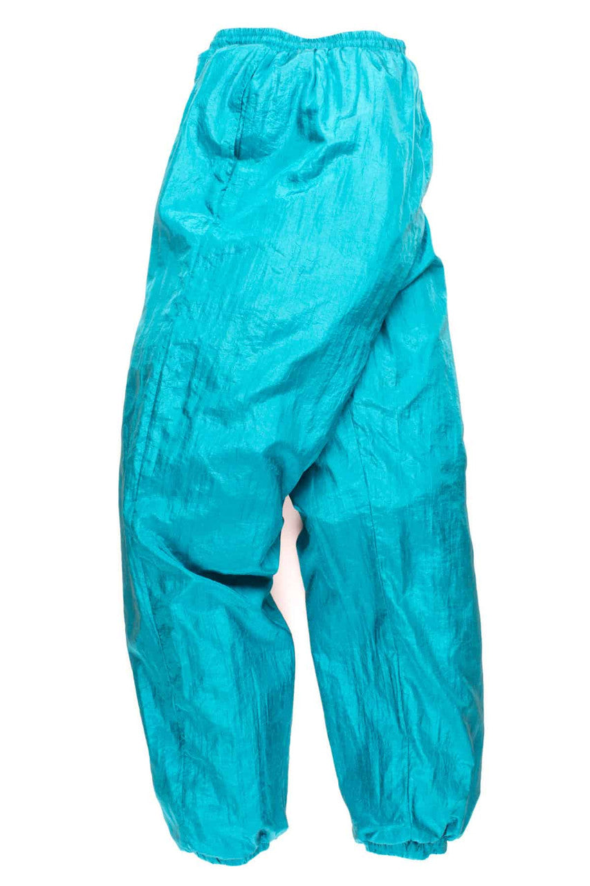 Lightweight Teal Windbreaker Joggers