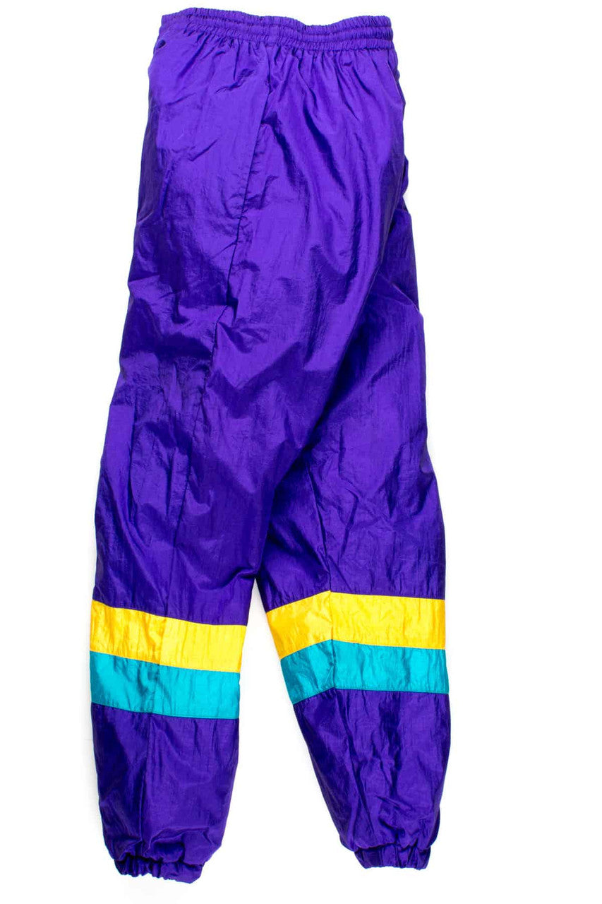Gem Tones Colorblock Windbreaker Track Pant
