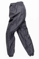 Solid Black Windbreaker Track Pants