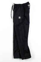 Black Adidas Back Logo Track Pants
