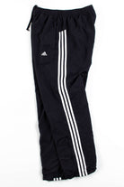 Black Adidas 3 Stripe Track Pants (sz. M) 1