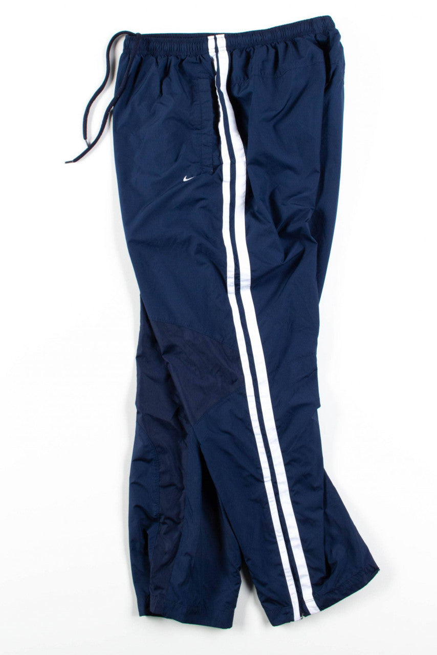 Navy Nike Striped Track Pants (sz. L)