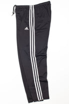 Black & White Adidas Track Pants