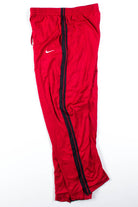 Red Nike Basketball Track Pants