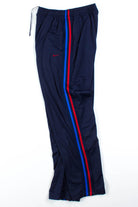Red & Blue Striped Nike Track Pants