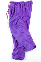 Lilac Nylon Track Pants