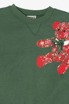 Green Teddy Bear With Bow Sweatshirt (2010s)