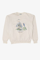 Vintage Outdoor Blues Birds Marcell, MN Artisans Sweatshirt (1990s)