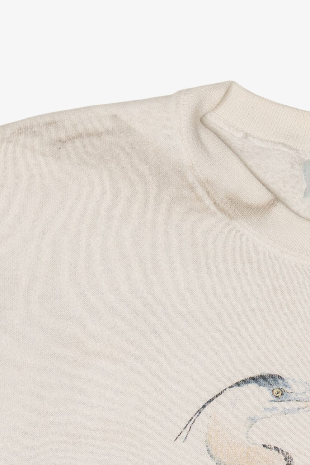 Vintage Outdoor Blues Birds Marcell, MN Artisans Sweatshirt (1990s)