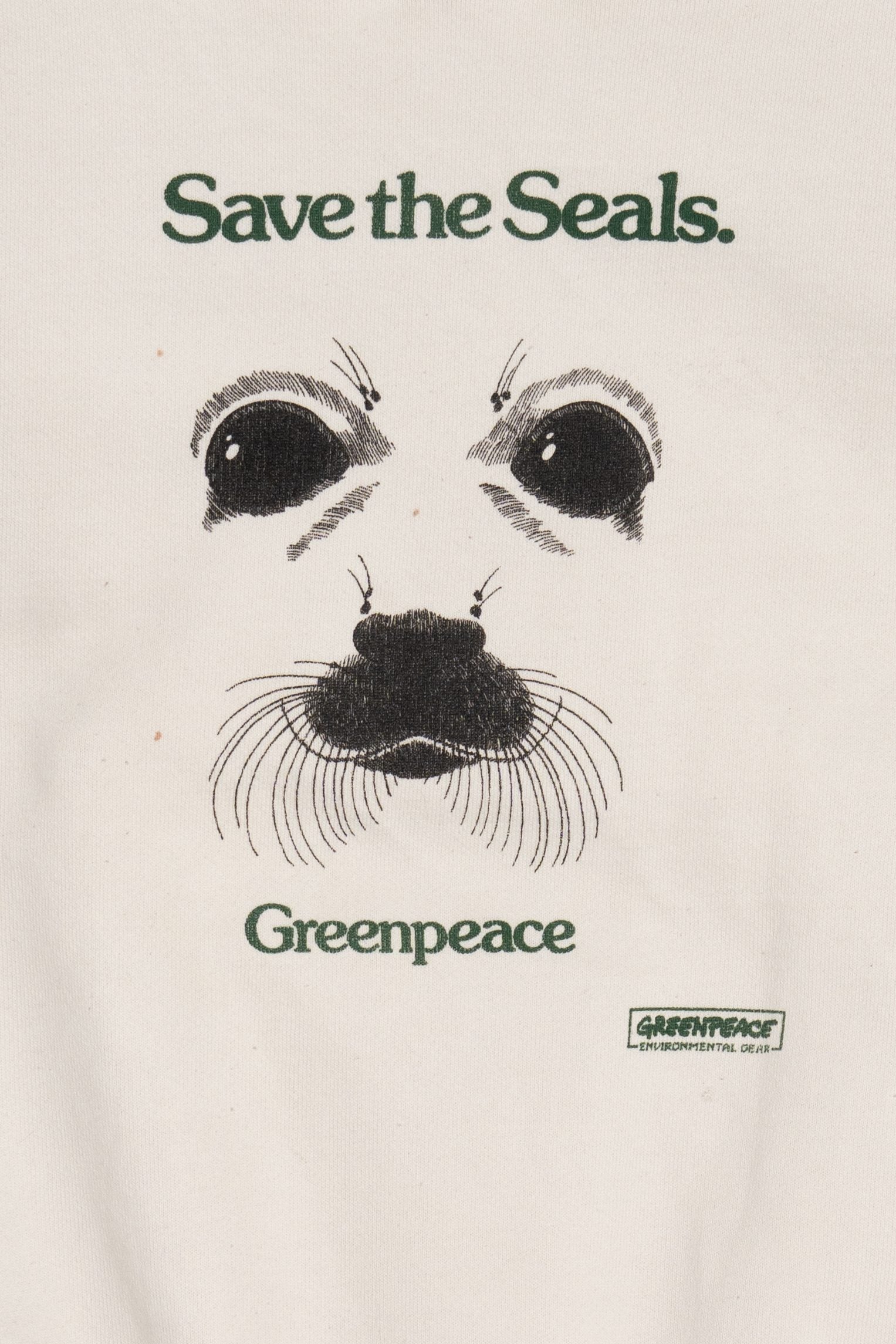 Vintage Save The Seals Greenpeace Sweatshirt (1990s)
