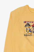 Yellow "Cattitude" Bad Cats Sweatshirt