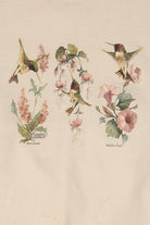 Vintage Hummingbirds And Flowers Sweatshirt (1990s)