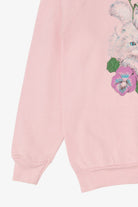 Vintage Pink Kittens Gatlinburg TN Raglan Sweatshirt (1990s)