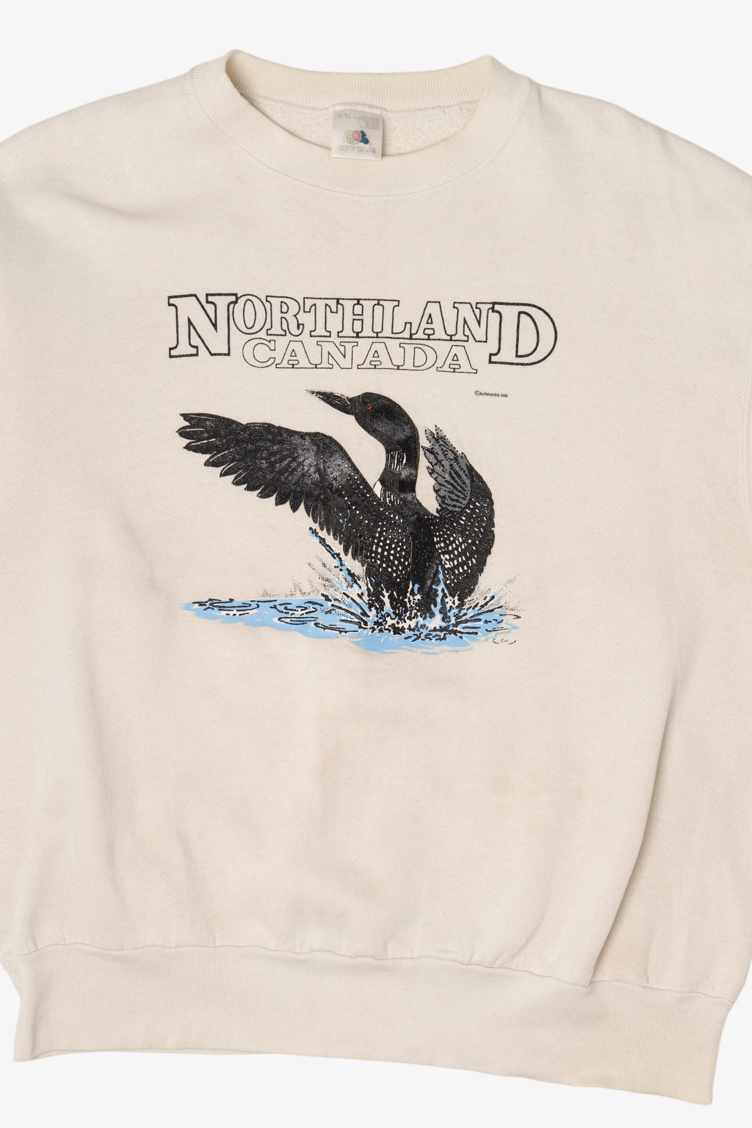 Vintage Northland Canada Loon Sweatshirt (1990s)