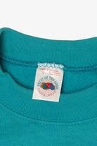 Vintage Hand Painted Cat Raglan Sweatshirt (1990s)