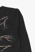 Vintage Hand Painted Cardinals Raglan Sweatshirt (1990s)